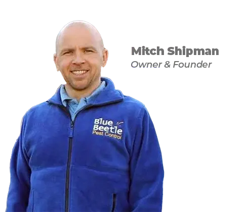 Mitch Shipman owner and founder of Blue Beetle Pest Control in Kansas City