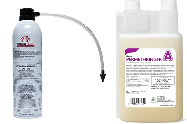 foam vs liquid termiticide