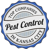 Top Pest Control Company in Kansas City award badge